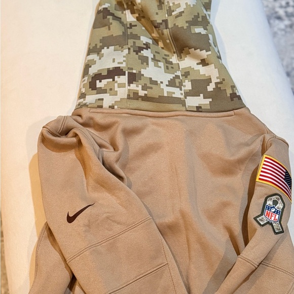 NFL Nik Washington Football Salute to Service Youth L Dri-Fit Hoodie - Picture 6 of 7